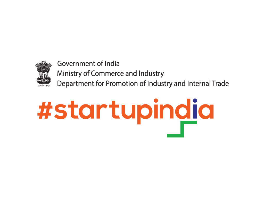 Recognised by Startup India — Government of India, Ministry of Commerce and Industry, Department for Promotion of Industry and Internal Trade